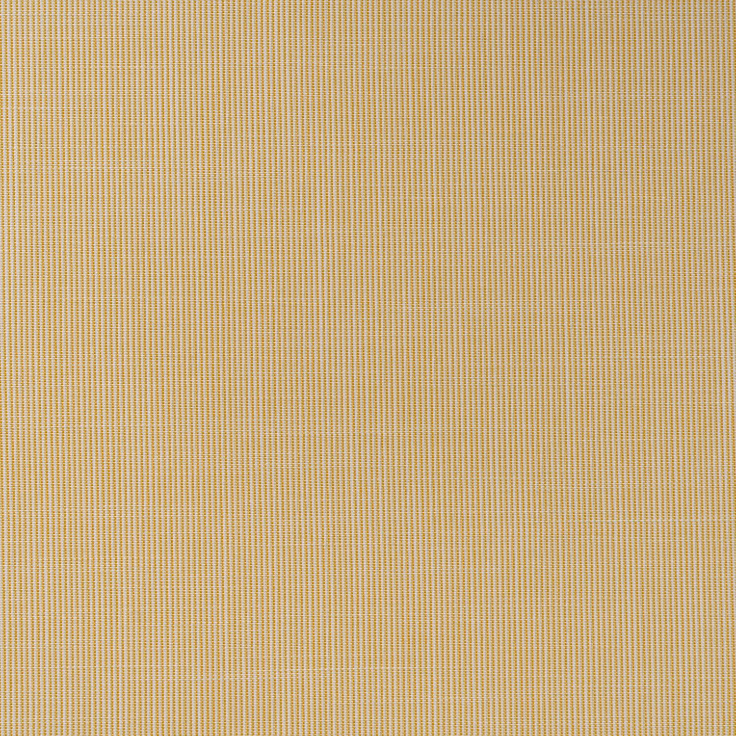 Warm straw-beige outdoor fabric with a fine, tightly ribbed vertical stripe