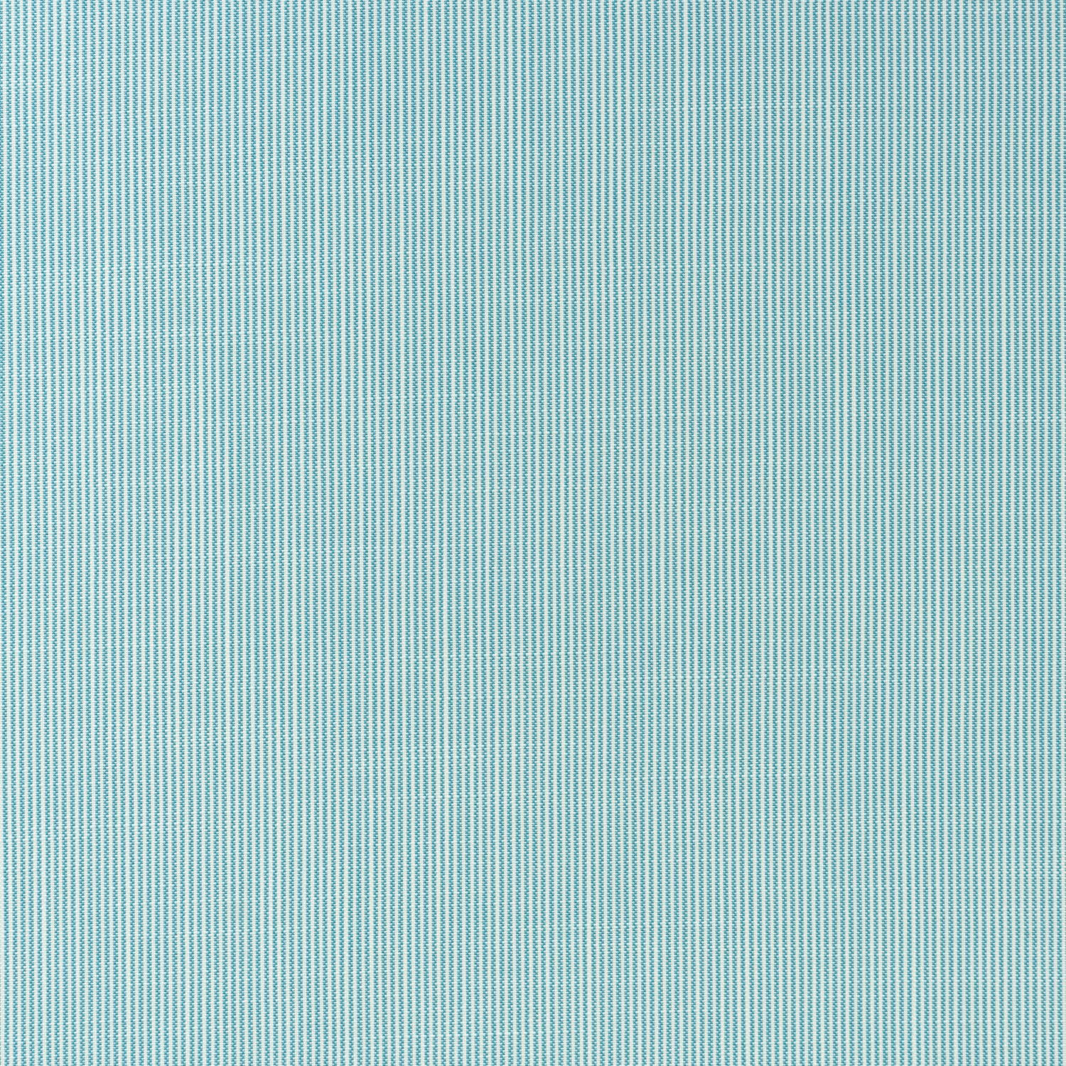 Pale turquoise outdoor fabric with a fine, closely ribbed vertical weave