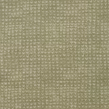 Muted lichen-olive woven fabric with dense tiny cream V motifs and mottled texture
