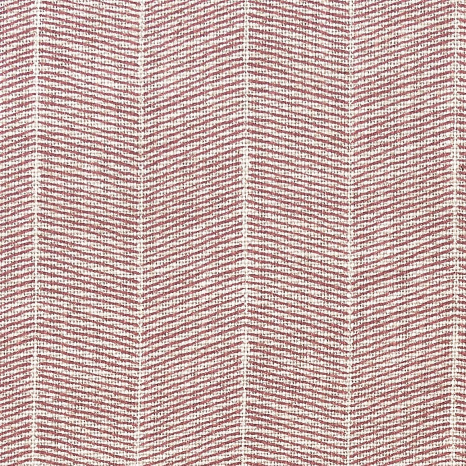 Dusty pink and ivory chevron weave with a tactile, ribbed surface