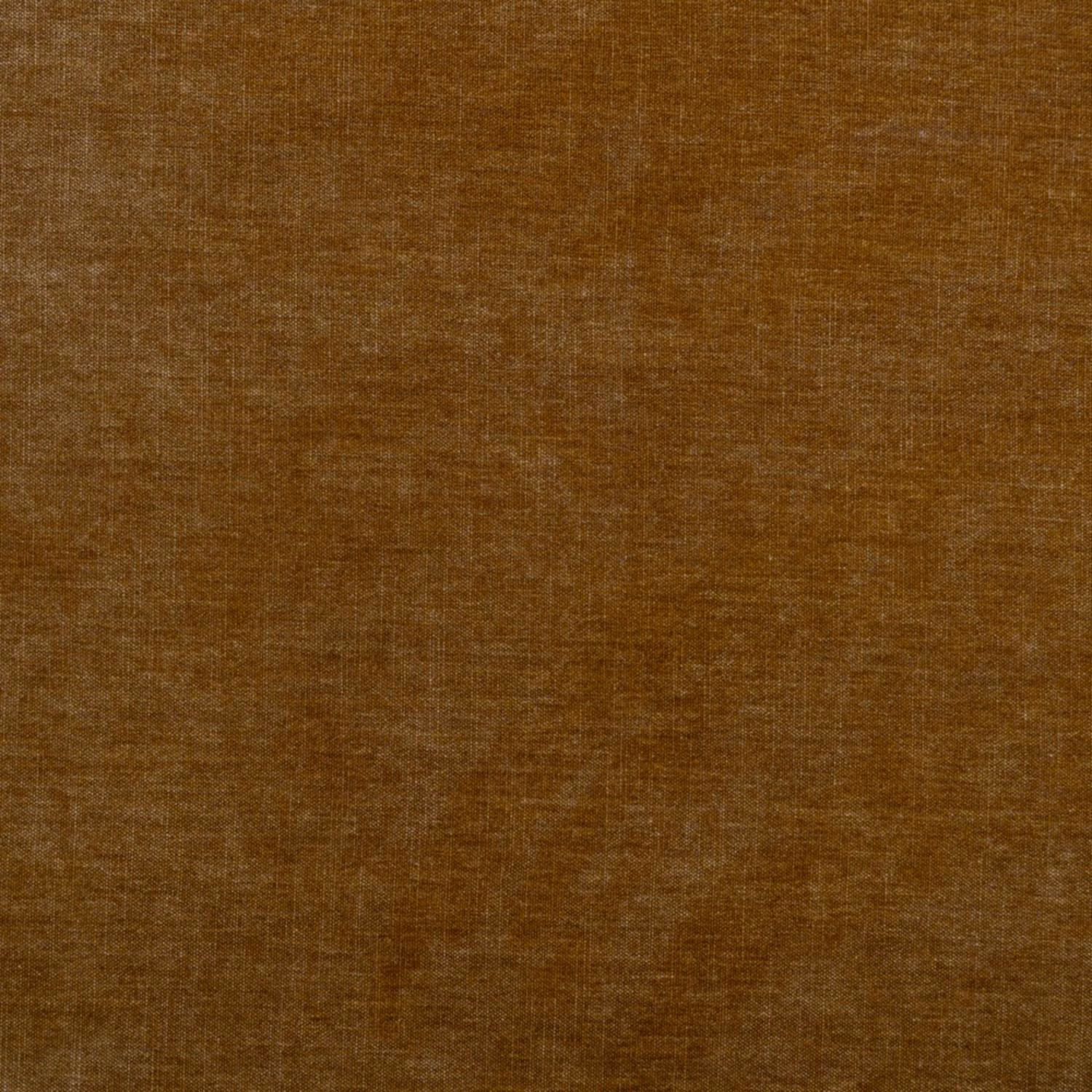 Warm caramel chenille with subtle crosswise weave and softly brushed, light-catching pile