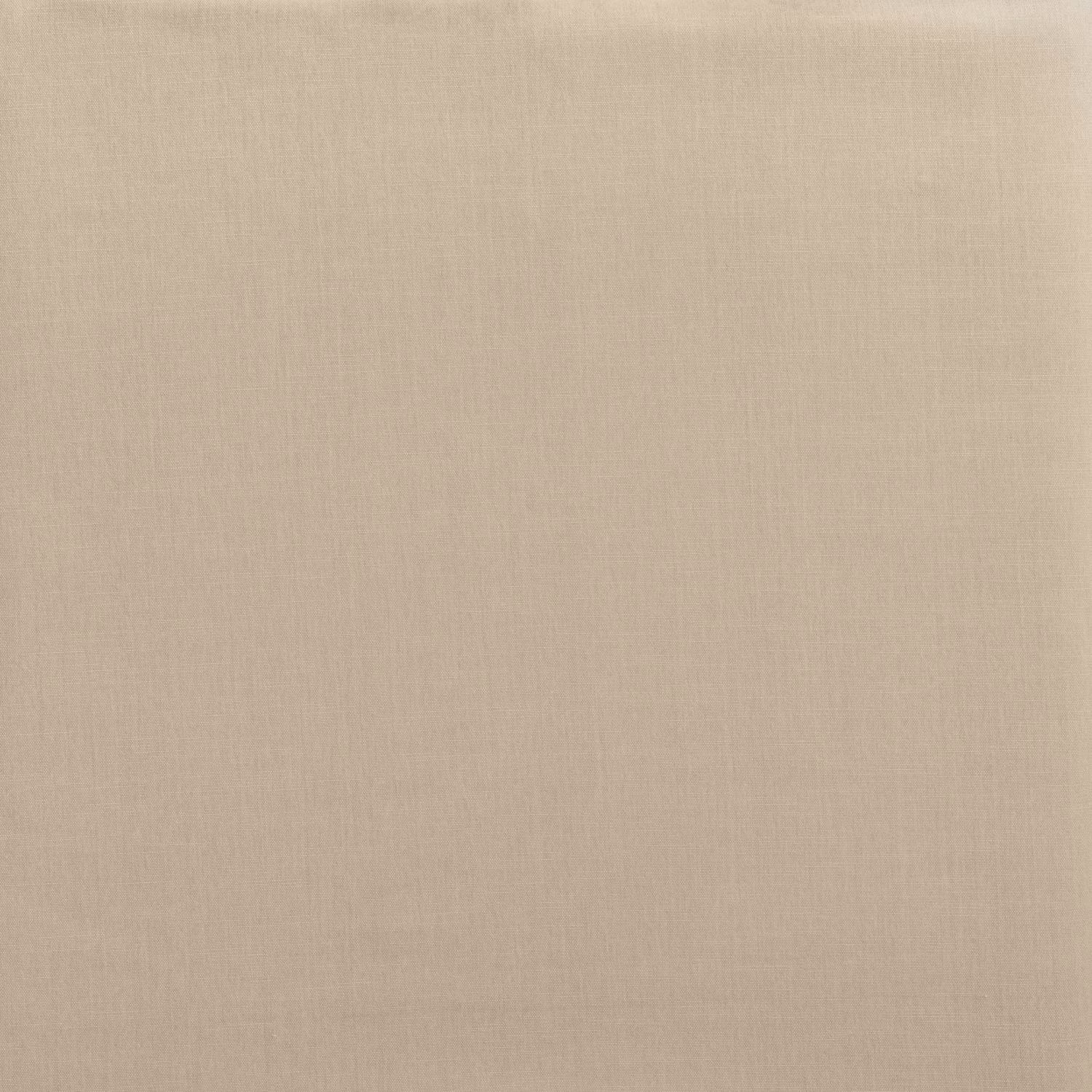 Warm ecru chenille with a fine, understated woven texture