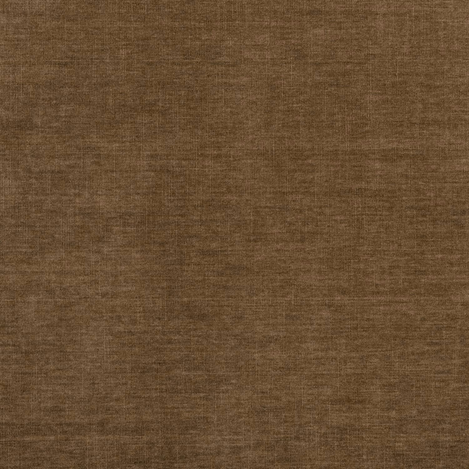 Warm mocha-brown chenille with subtle horizontal slubs and a softly mottled surface