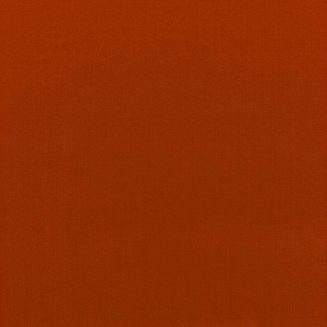 Deep burnt-orange velvet swatch showing soft pile shading across a plain surface