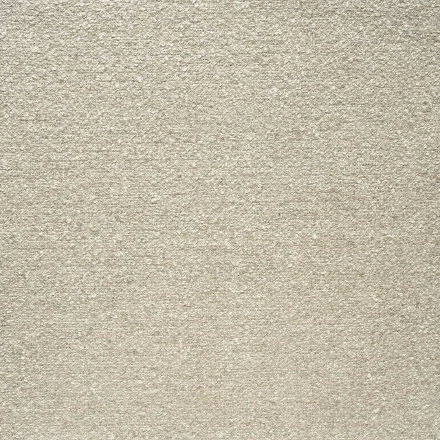 Close-up of pale greige Huntsman fabric with a softly nubby plain weave