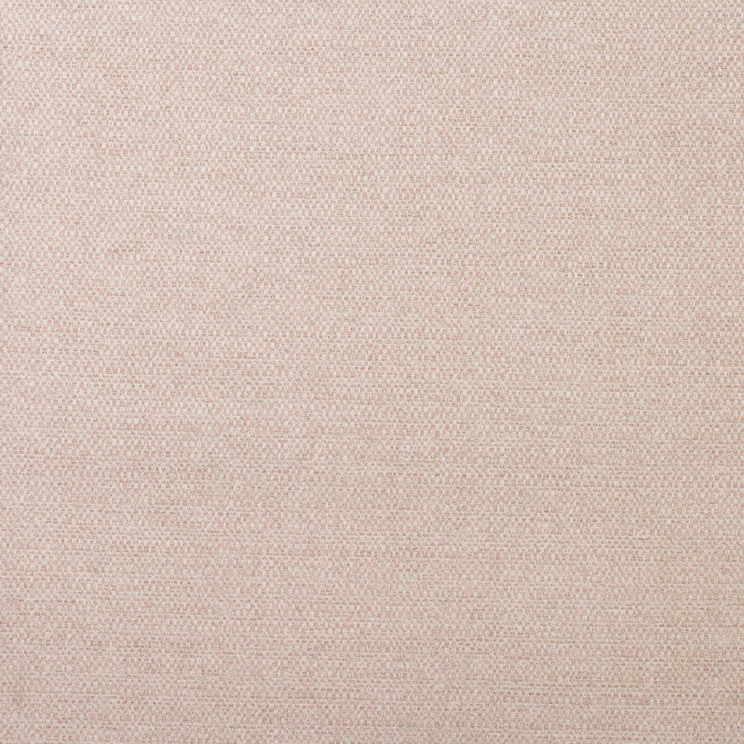 Close-up of dusty blush-pink fabric with a fine, softly mottled linen weave.