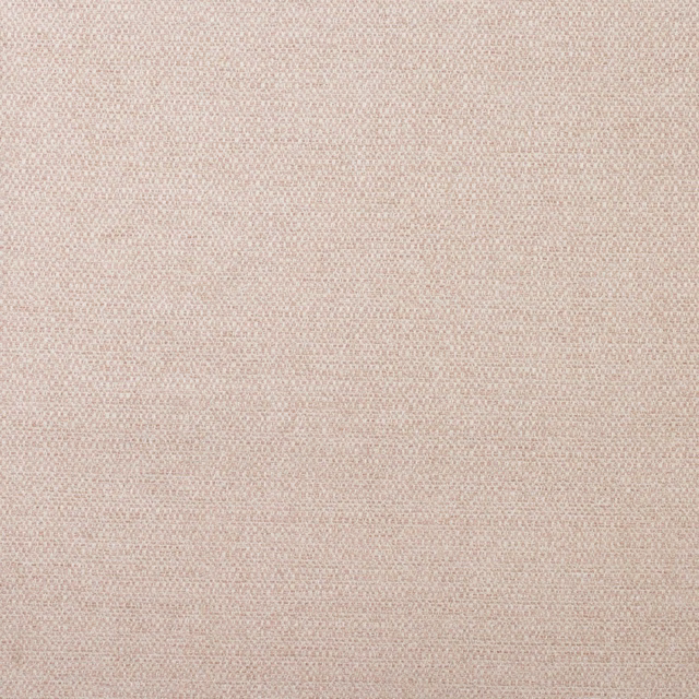 Close-up of dusty blush-pink fabric with a fine, softly mottled linen weave.