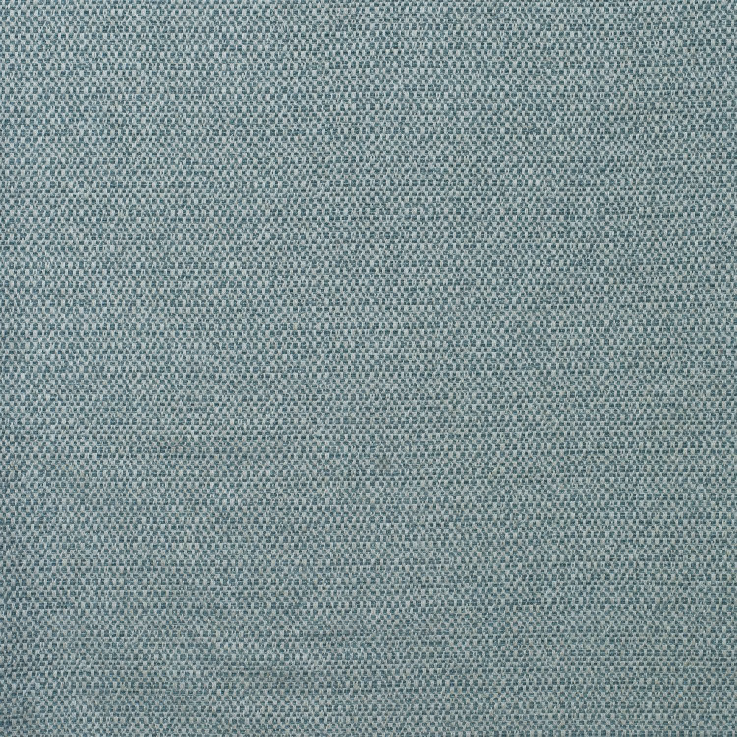 Muted blue-grey fabric with a fine, pebbled linen-like woven texture