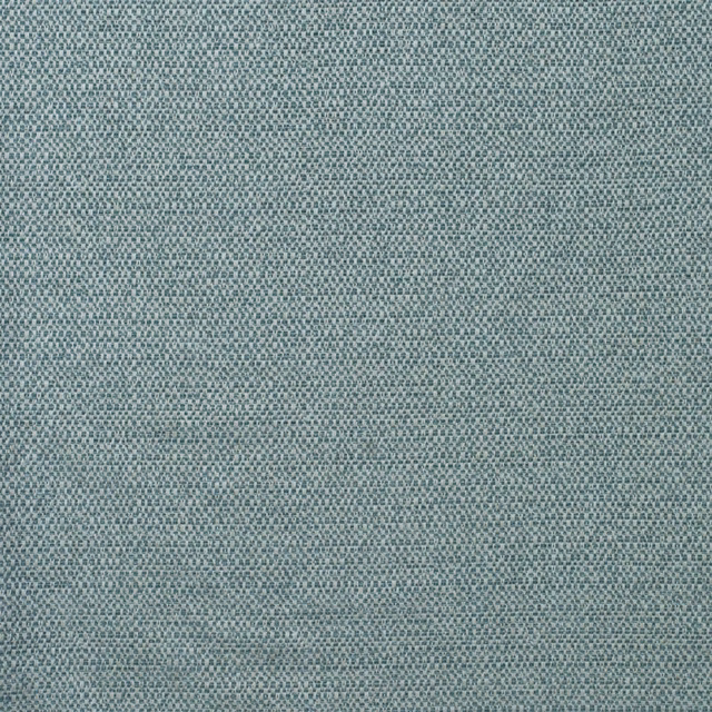 Muted blue-grey fabric with a fine, pebbled linen-like woven texture