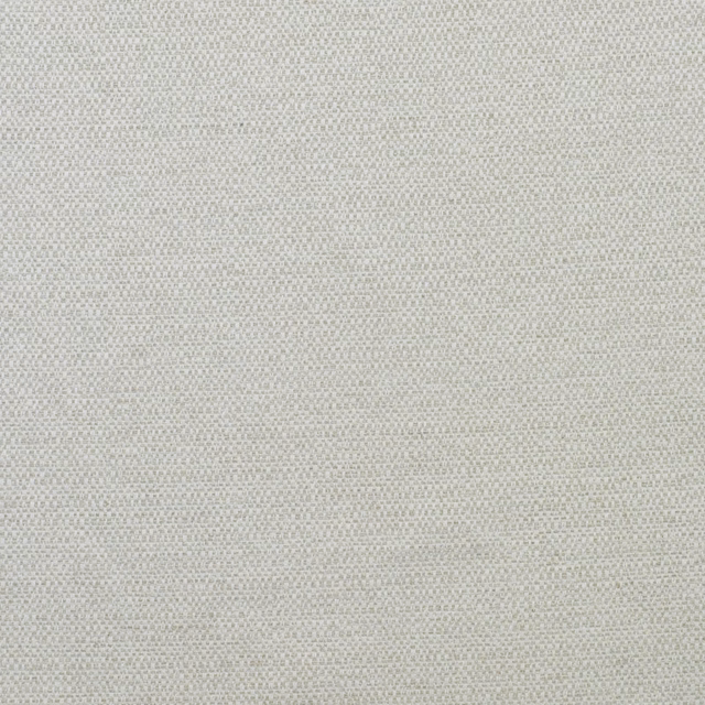 Close-up of pale off-white fabric with a fine, softly pebbled woven grid