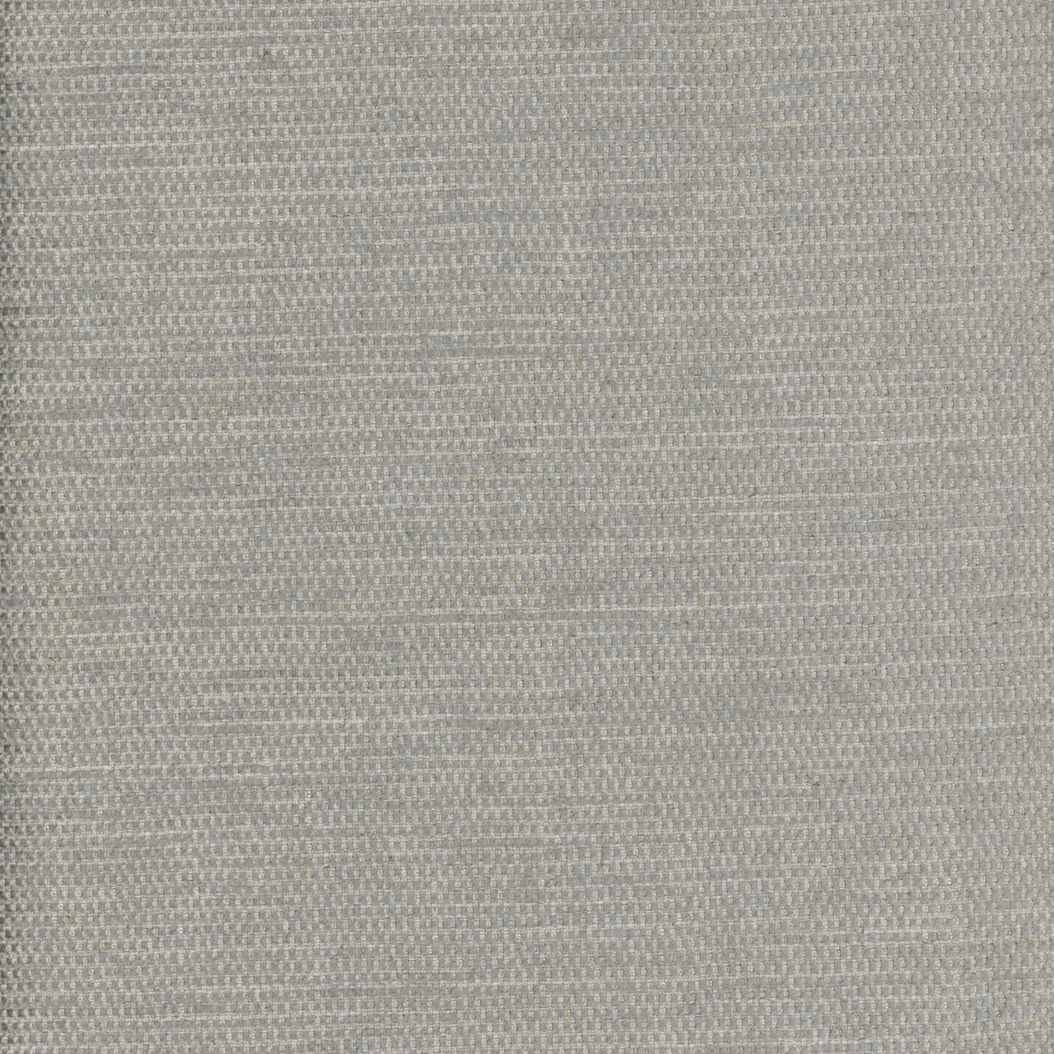 Close-up of pale cloud-grey woven fabric with fine horizontal texture