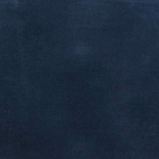 Deep indigo velvet swatch showing a soft, subtly directional nap