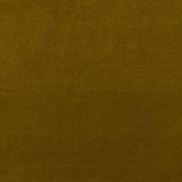 Deep olive velvet with a subtle directional nap and brown-green shading