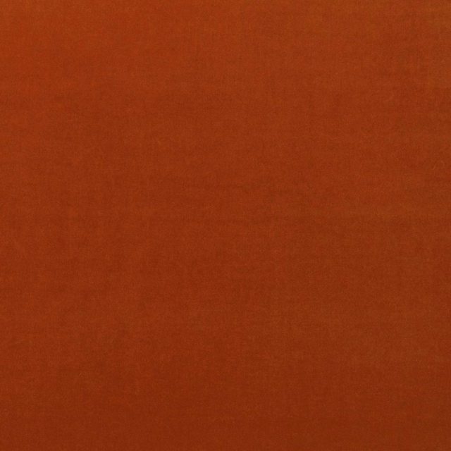 Deep raw umber velvet with a softly brushed nap and subtle tonal shading