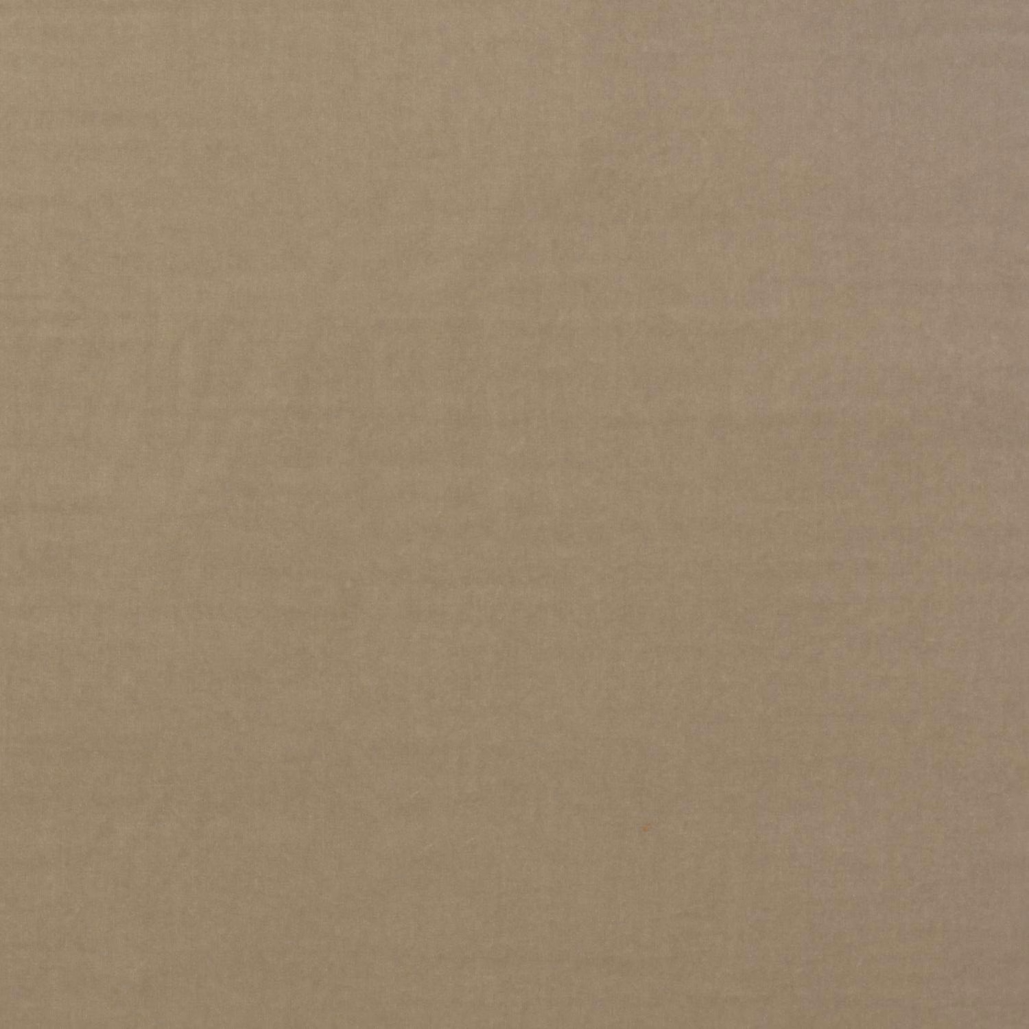 Warm stone-taupe velvet swatch with a softly shifting, even nap