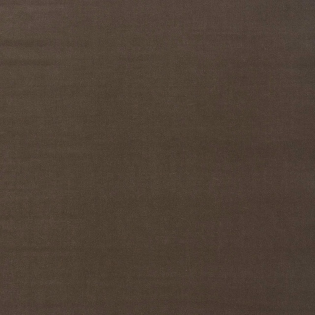 Deep taupe velvet swatch showing a smooth directional nap and muted sheen