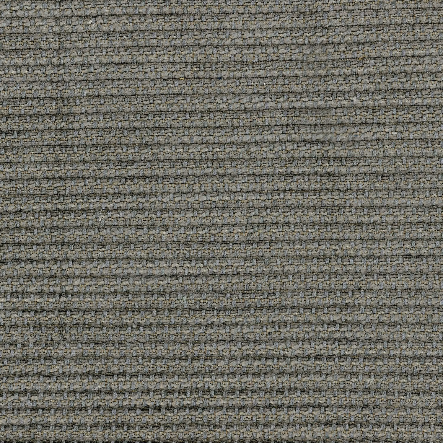 Close-up of mottled charcoal-grey fabric with a fine horizontal nubby weave