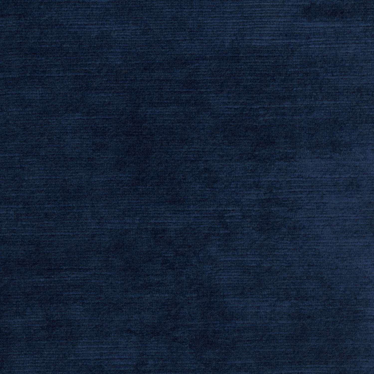 Deep cobalt-blue woven fabric with subtle horizontal striations and dark tonal depth