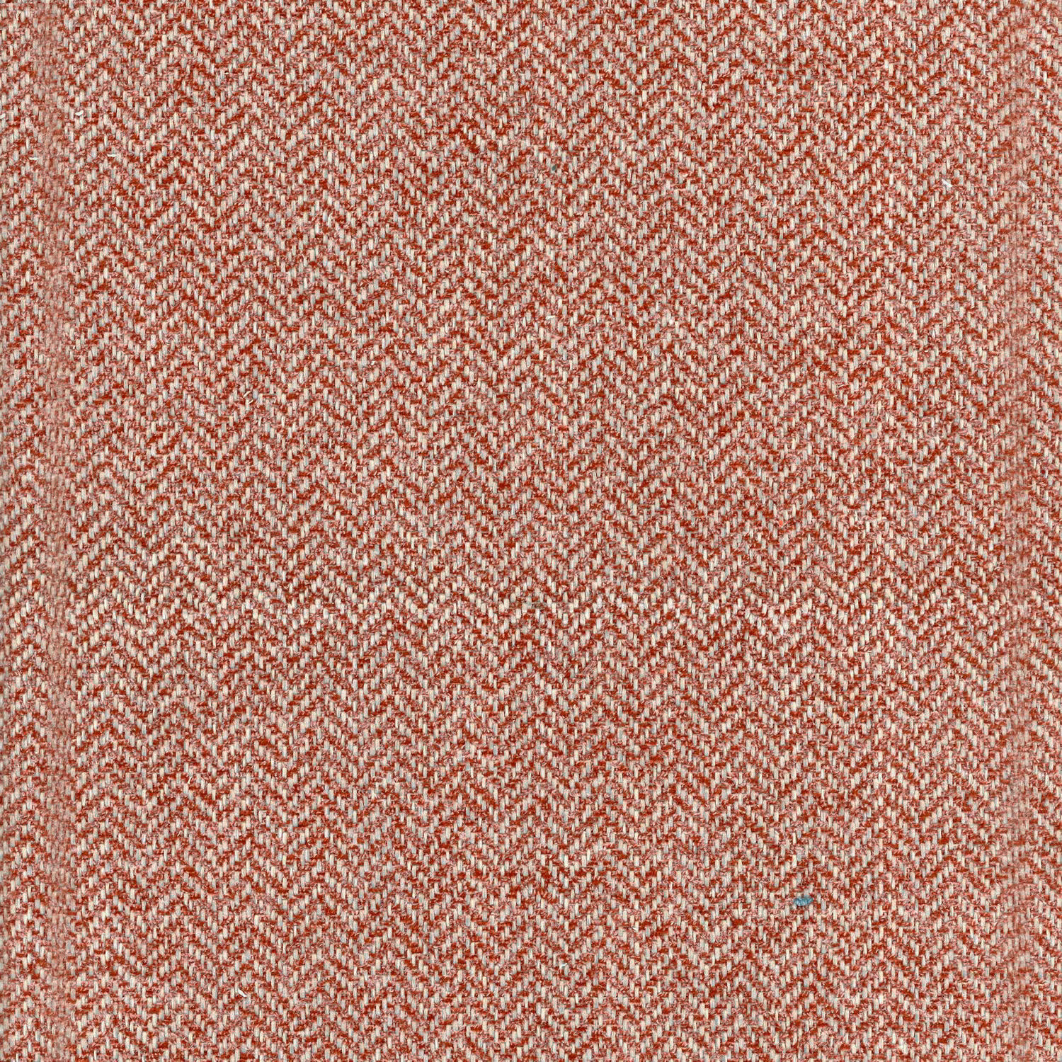 Muted terracotta and cream Nevada fabric with a fine textured herringbone weave