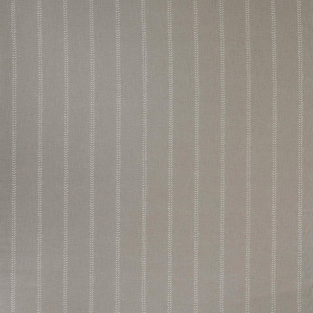 Muted stone-taupe textile with narrow pale chevron stripes and subtle woven texture