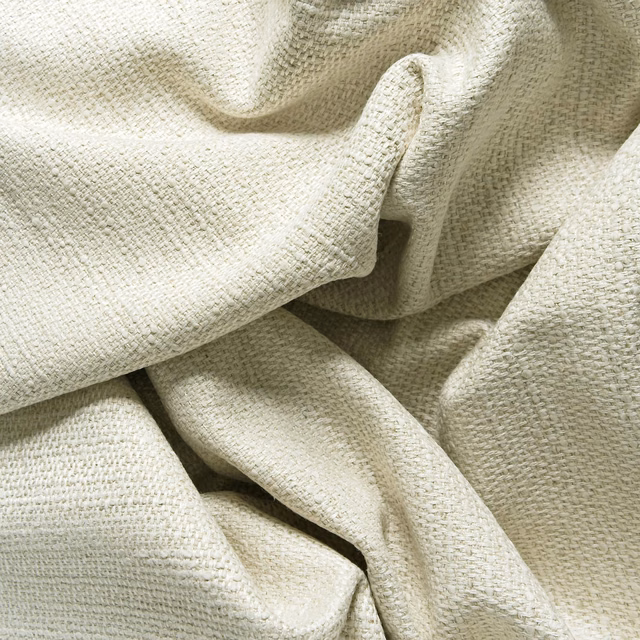 Warm ivory Ravello textile with a softly irregular, tactile woven surface