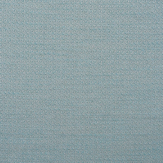 Close-up of pale sea-teal fabric with a fine, softly mottled woven texture