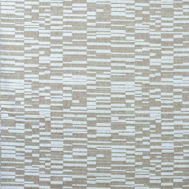 Taupe and pale grey irregular ottoman weave with fine horizontal ribs