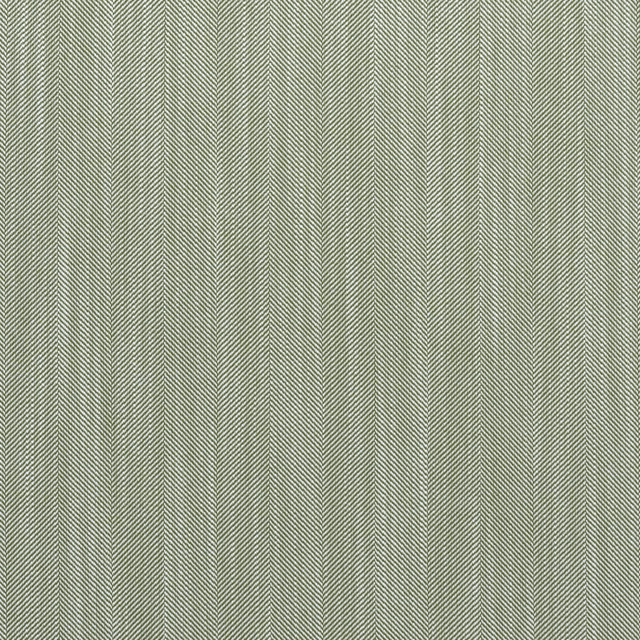 Muted cypress green outdoor fabric with a fine vertical chevron weave