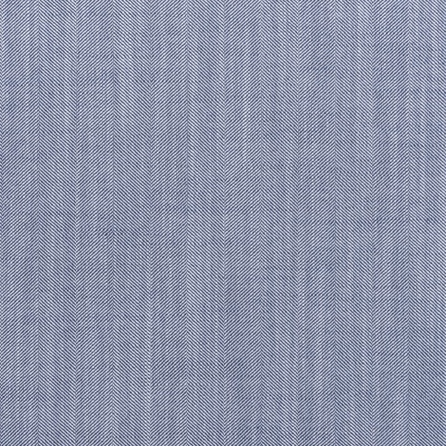 Deep navy outdoor textile with fine vertical herringbone lines and woven texture