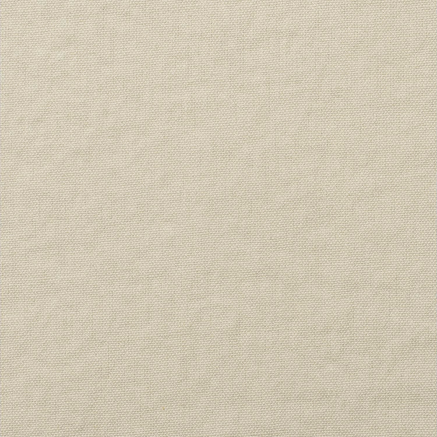 Warm chalk-white plain weave with fine grid texture and subtle slubs