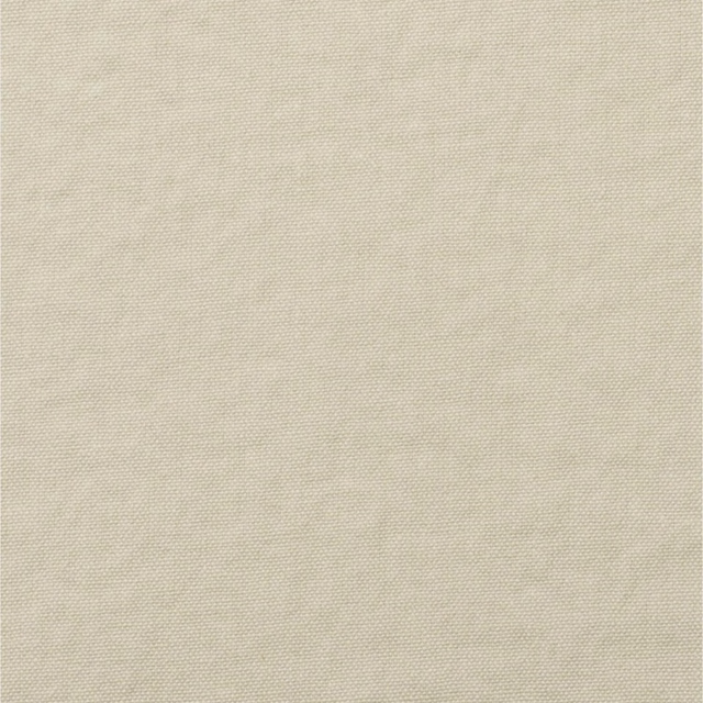 Warm chalk-white plain weave with fine grid texture and subtle slubs