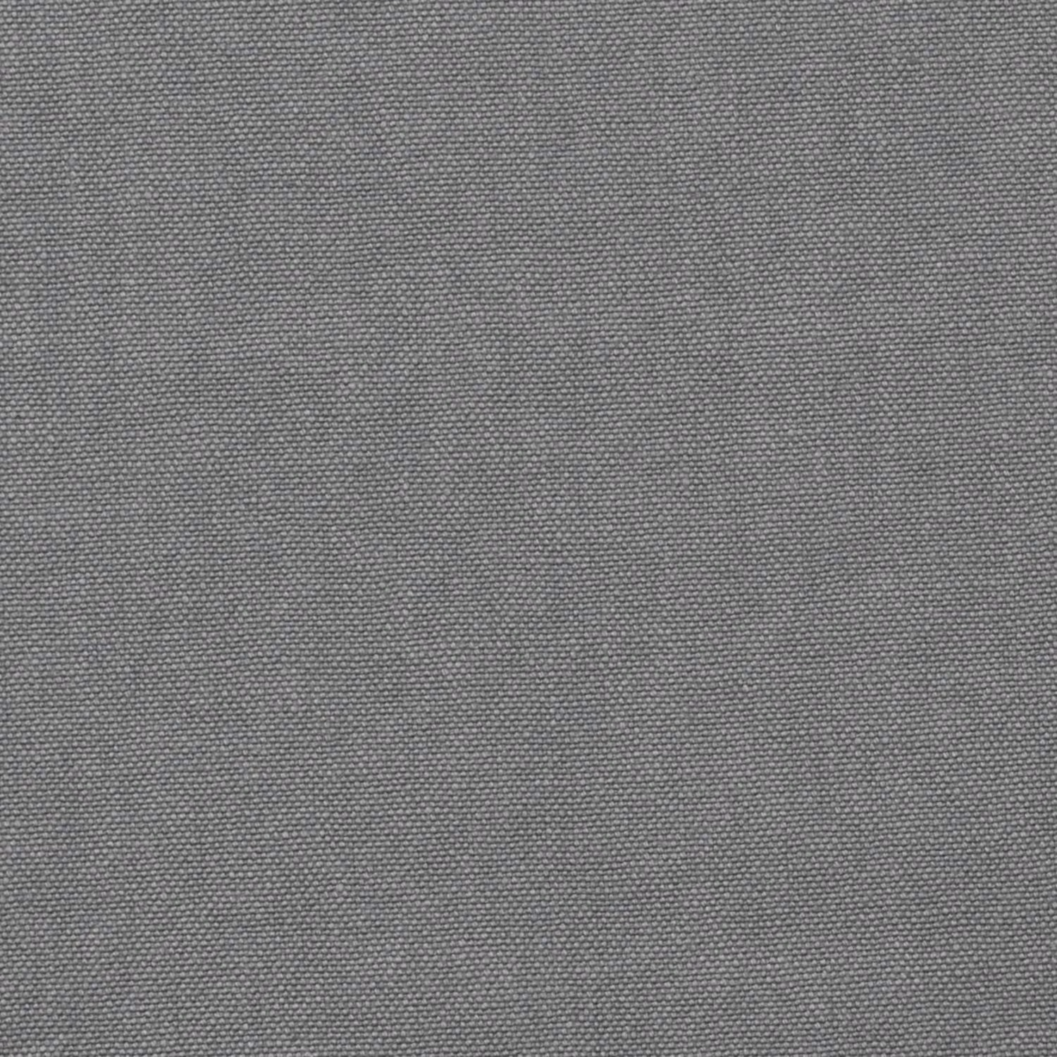 Close-up of cool cloud-grey fabric with a fine, even woven texture