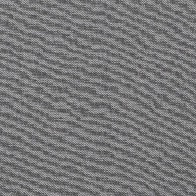 Close-up of cool cloud-grey fabric with a fine, even woven texture
