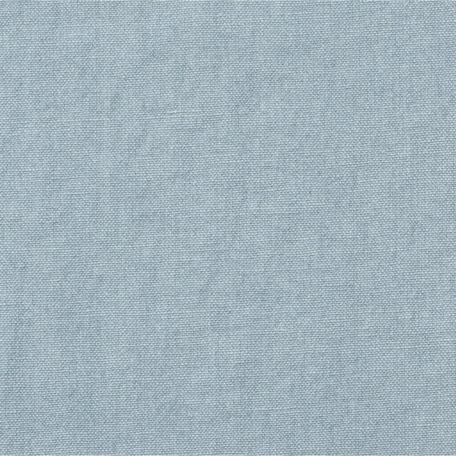 Pale hazy sky-blue plain weave with a softly mottled linen-like texture