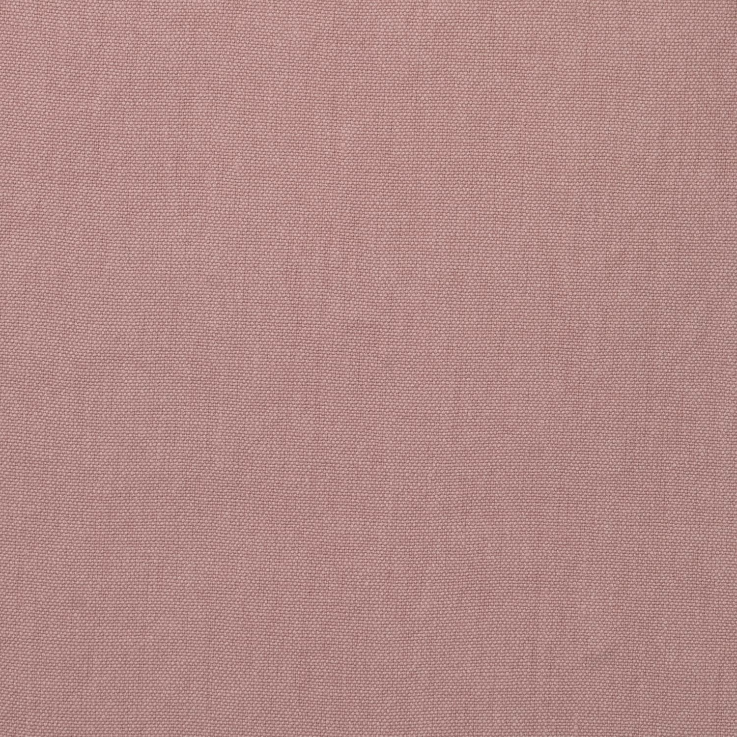 Close view of dusty rose pink plain weave with a fine linen-like texture