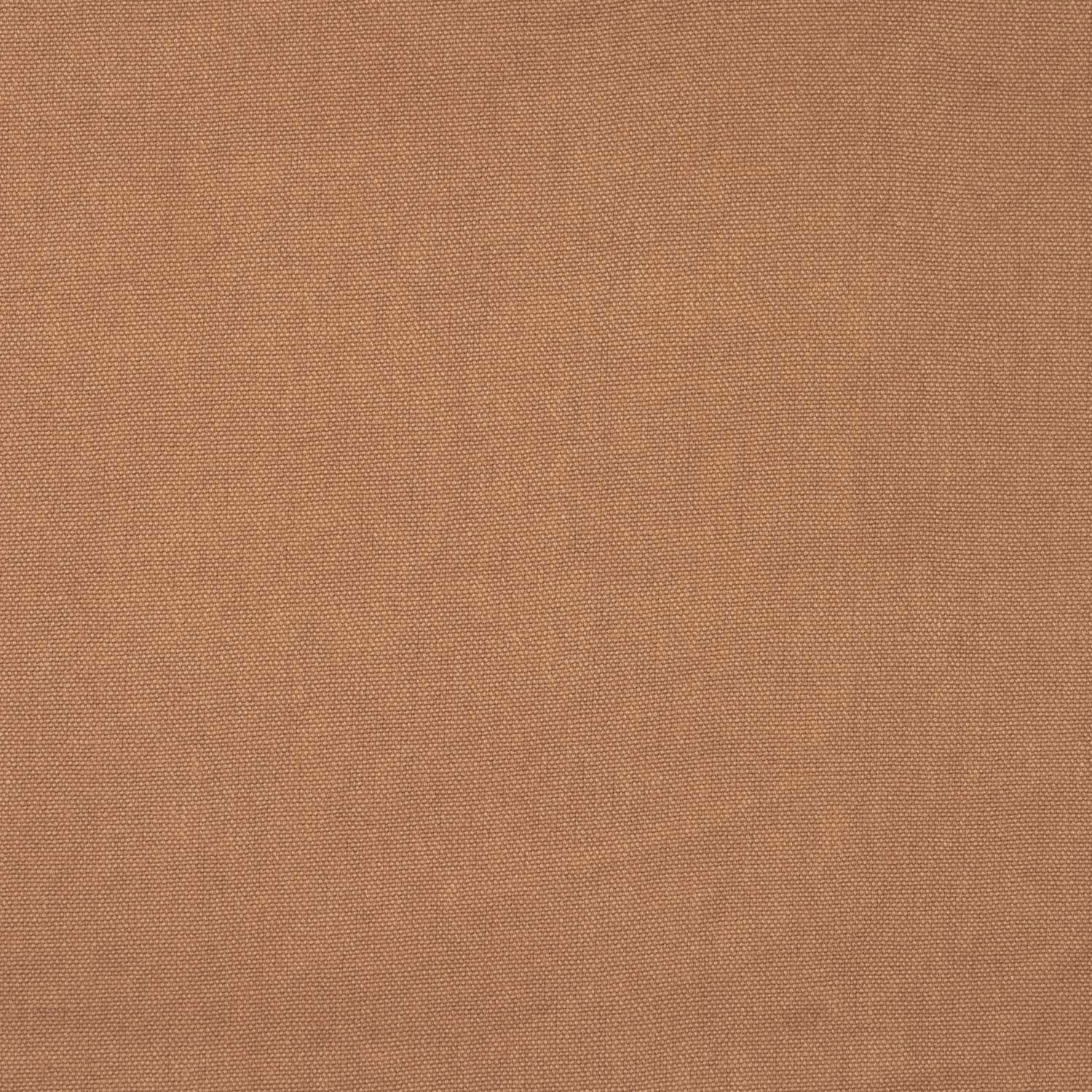 Warm plaster-clay fabric with fine woven grid and subtle vertical tonal variation