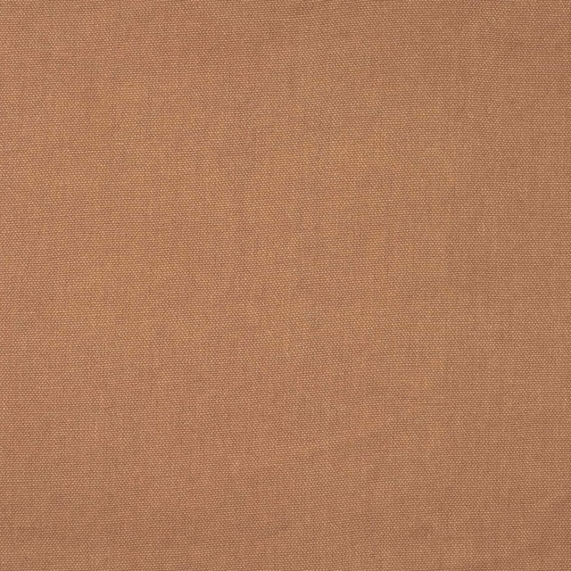 Warm plaster-clay fabric with fine woven grid and subtle vertical tonal variation