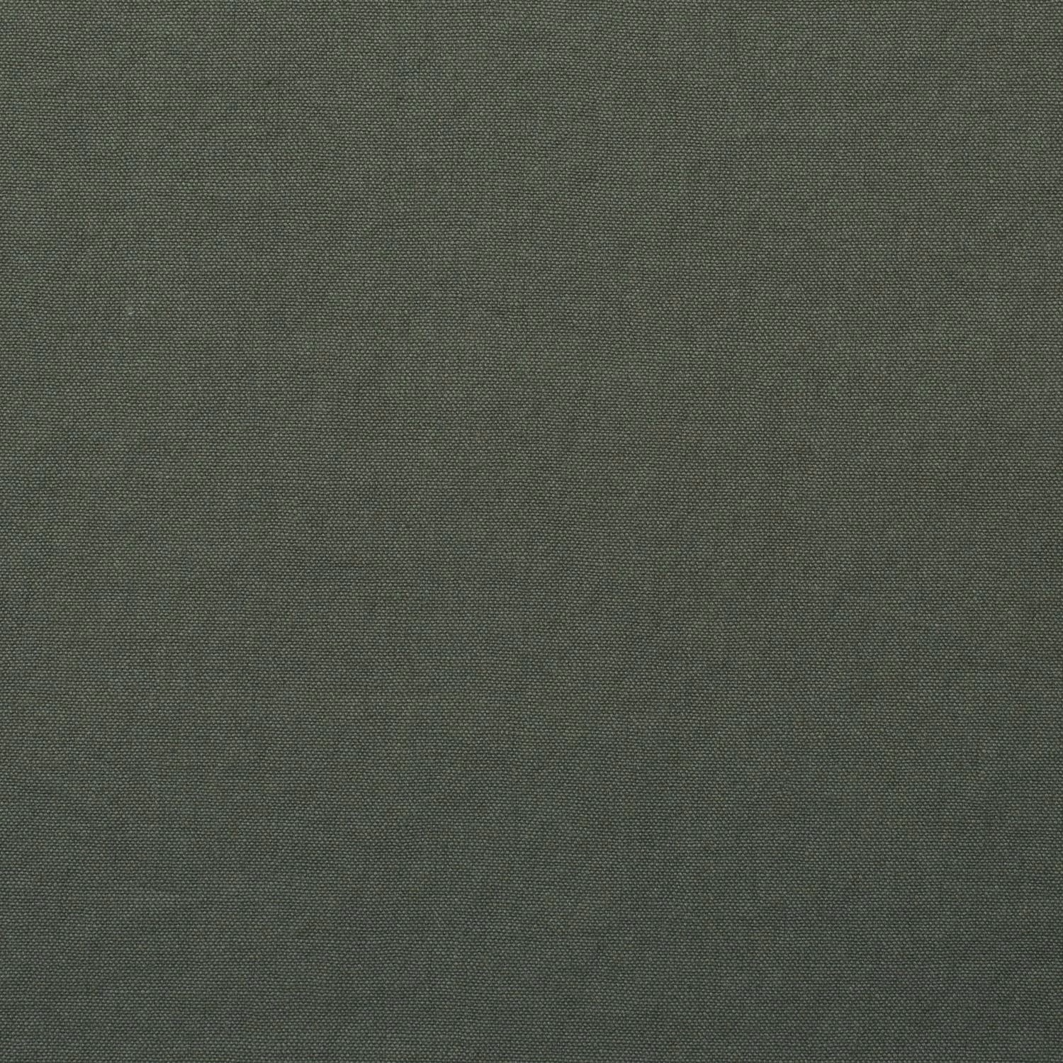 Close-up of tightly woven muted olive-grey textile with subtle linen-like texture