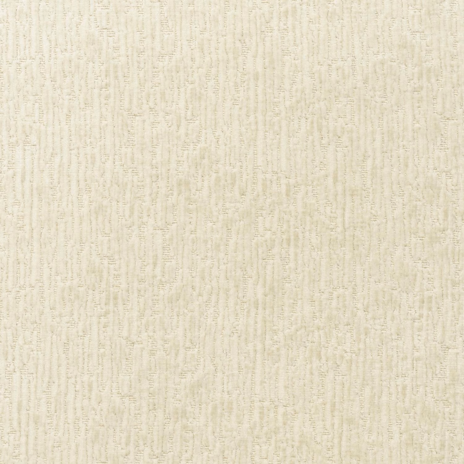 Warm ivory textured velvet with fine irregular vertical striations and soft sheen