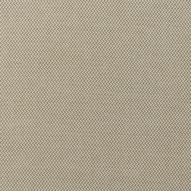 Close view of Sanremo Almond’s warm beige small-scale herringbone weave