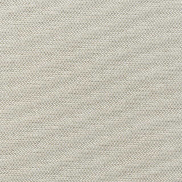 Pale ecru and grey woven fabric with a fine crosshatched texture