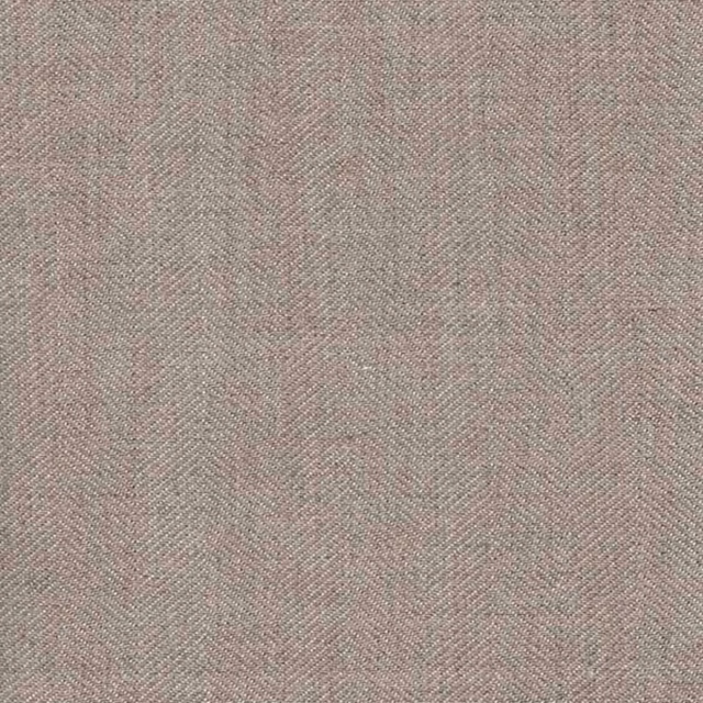 Soft taupe-grey Shasta fabric with a fine diagonal linen-look weave