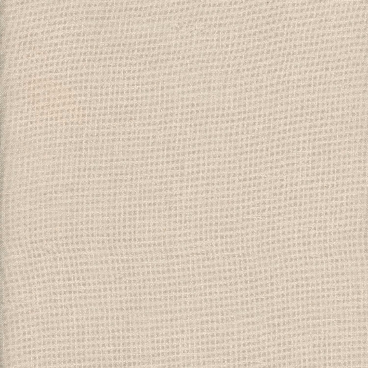 Warm natural beige plain weave with a fine irregular crosshatch texture