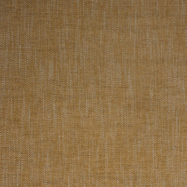 Warm ginger-brown fabric with a fine vertical herringbone weave and softly varied texture