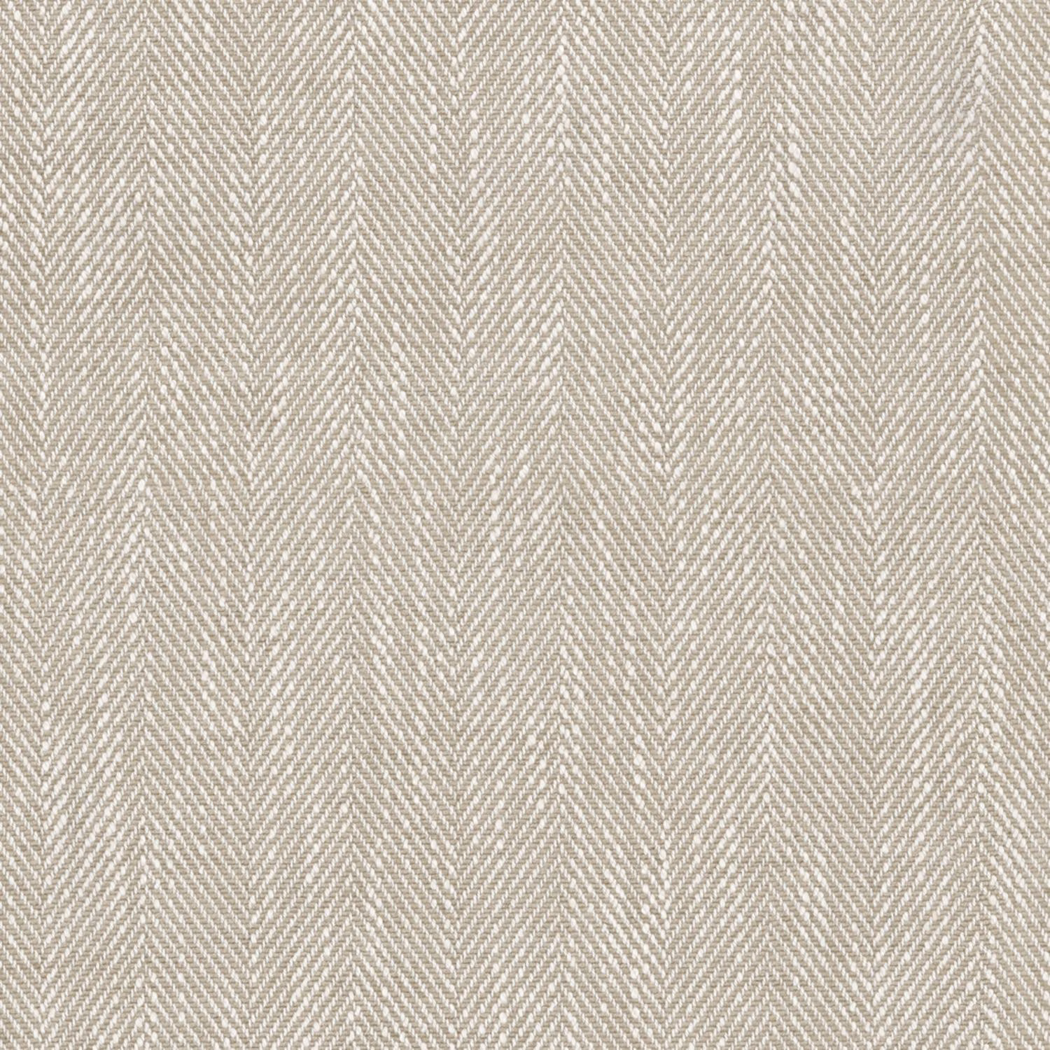 Pale taupe-beige woven fabric with fine vertical herringbone texture