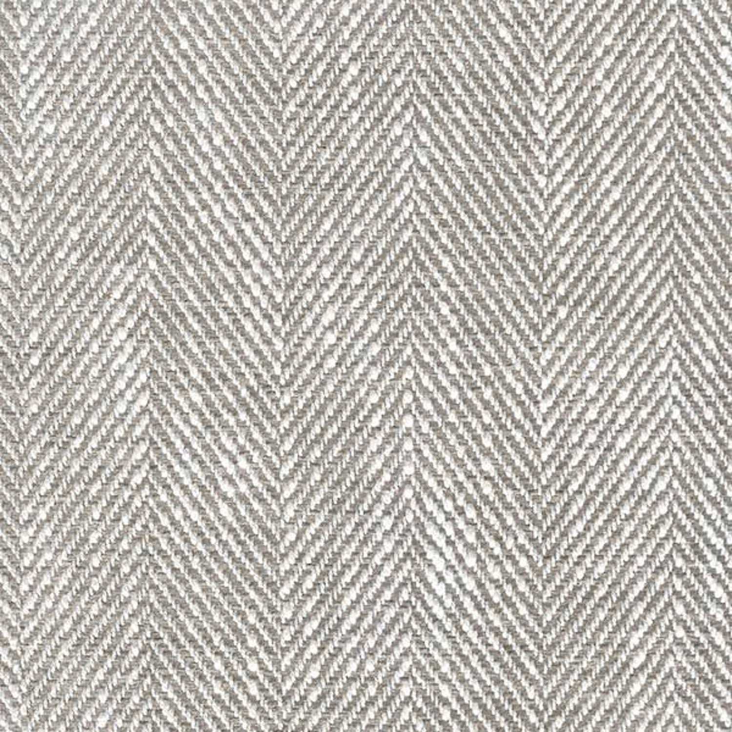 Warm grey taupe fabric with a fine, closely woven herringbone texture