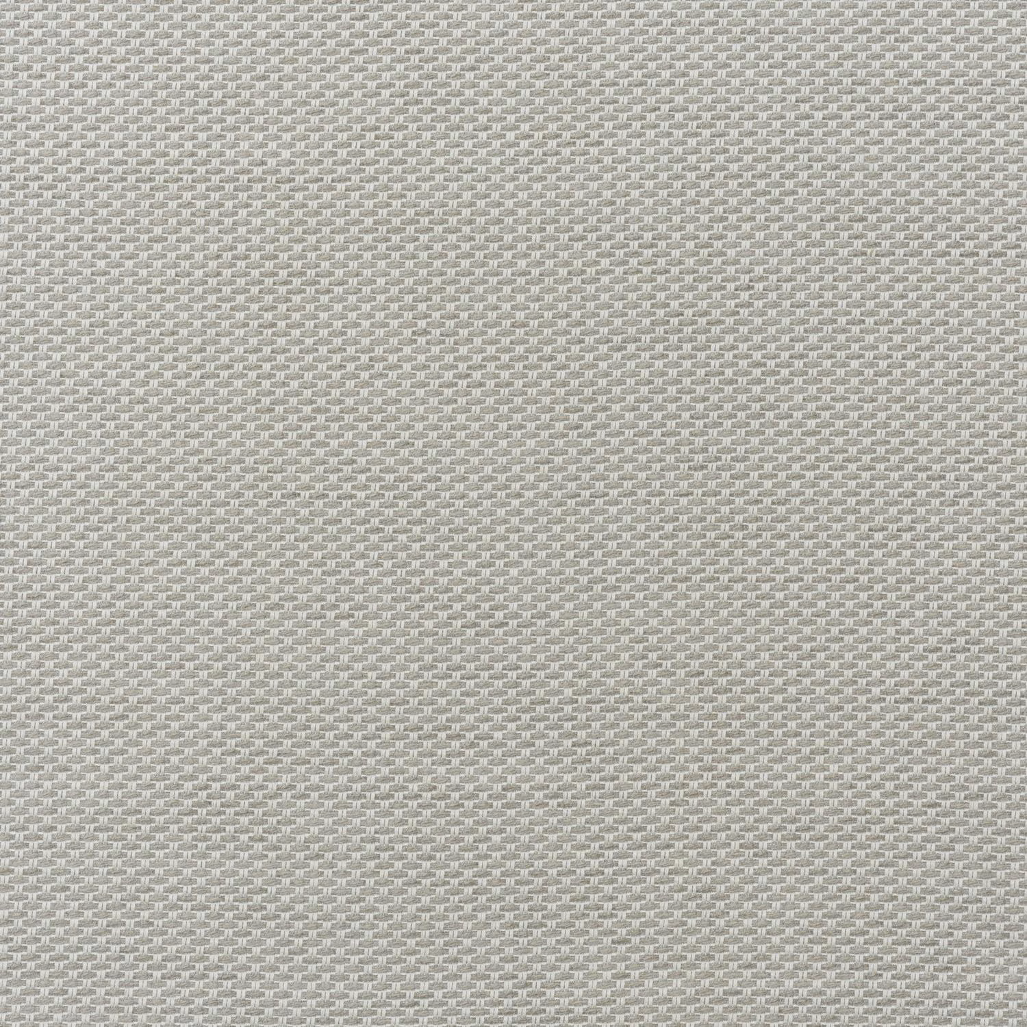 Close-up of cool ash-grey chenille weave with tiny interlocking tonal marks