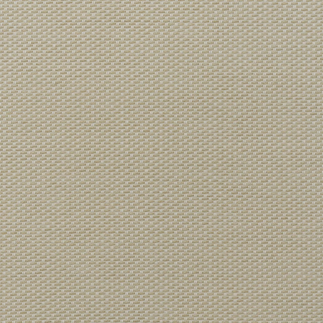 Close view of muted stone taupe chenille with tiny horizontal basket-weave loops