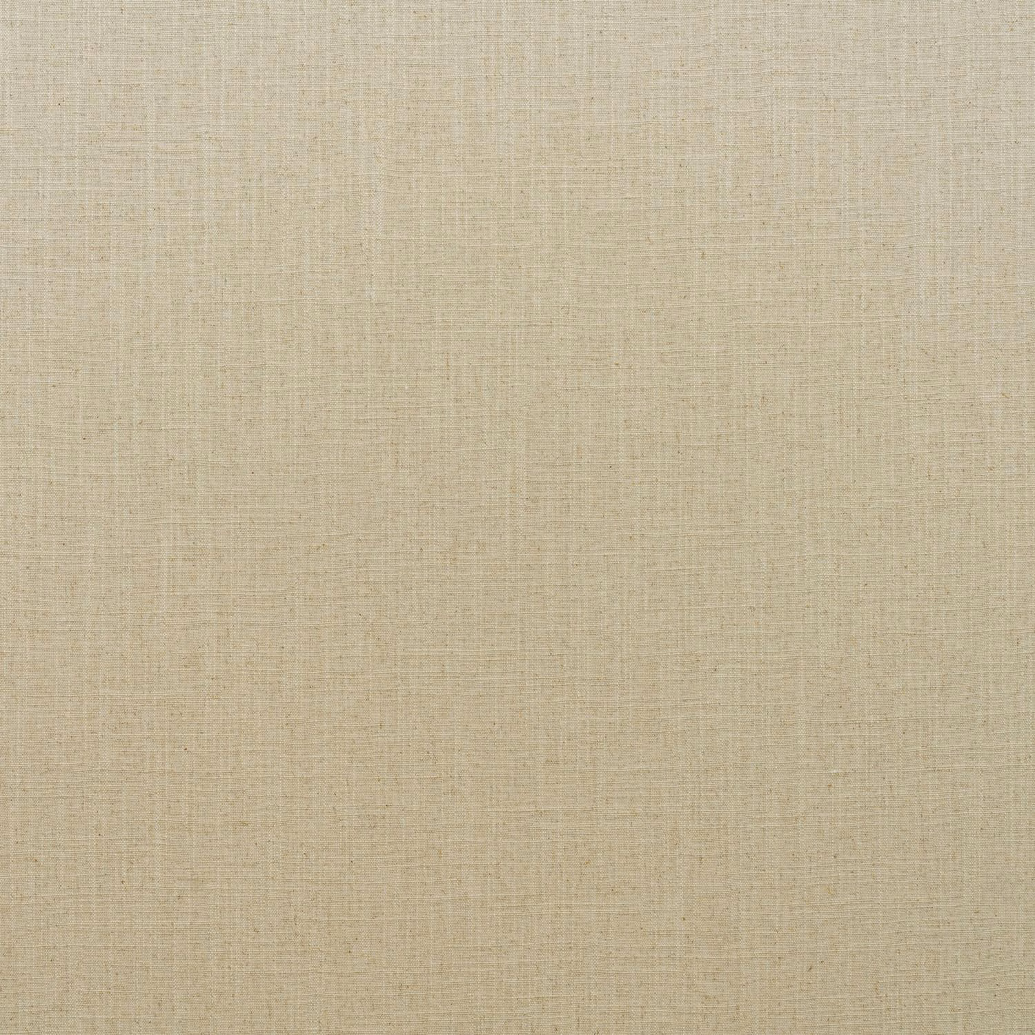 Warm natural beige plain fabric with a fine, lightly slubbed woven texture