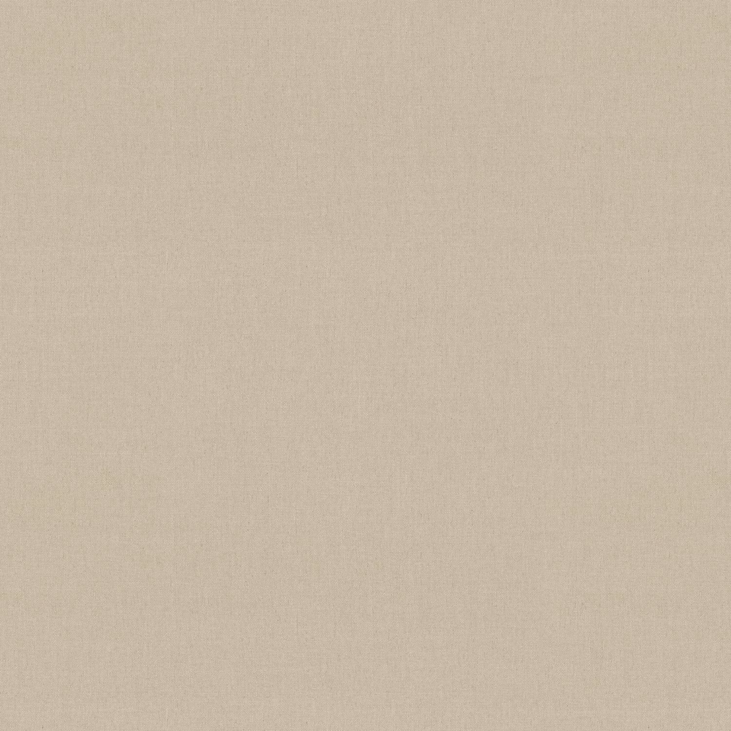 Warm sand-beige fabric swatch with a fine, subtly mottled woven surface